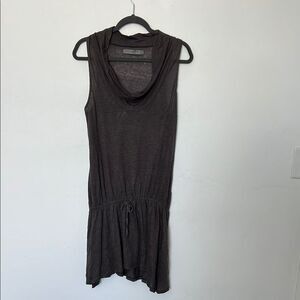 Zara Collection Cowl Neck Tank Dress Tunic Neutral Size Medium